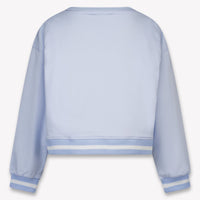 MonnaLisa Kinder Meisjes Trui In Licht Blauw