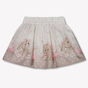 MonnaLisa Baby Meisjes Rokje In Licht Beige