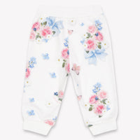 MonnaLisa Baby Meisjes Joggingpak In Wit