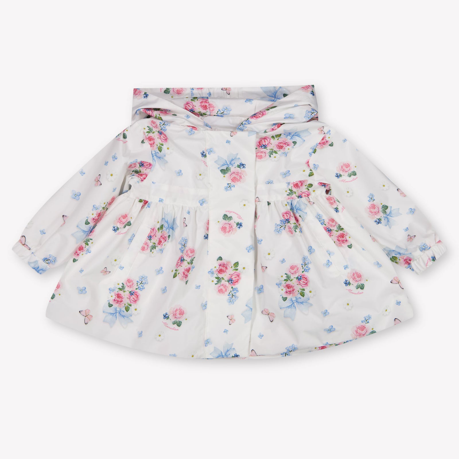 MonnaLisa Baby Meisjes Zomerjas In Wit