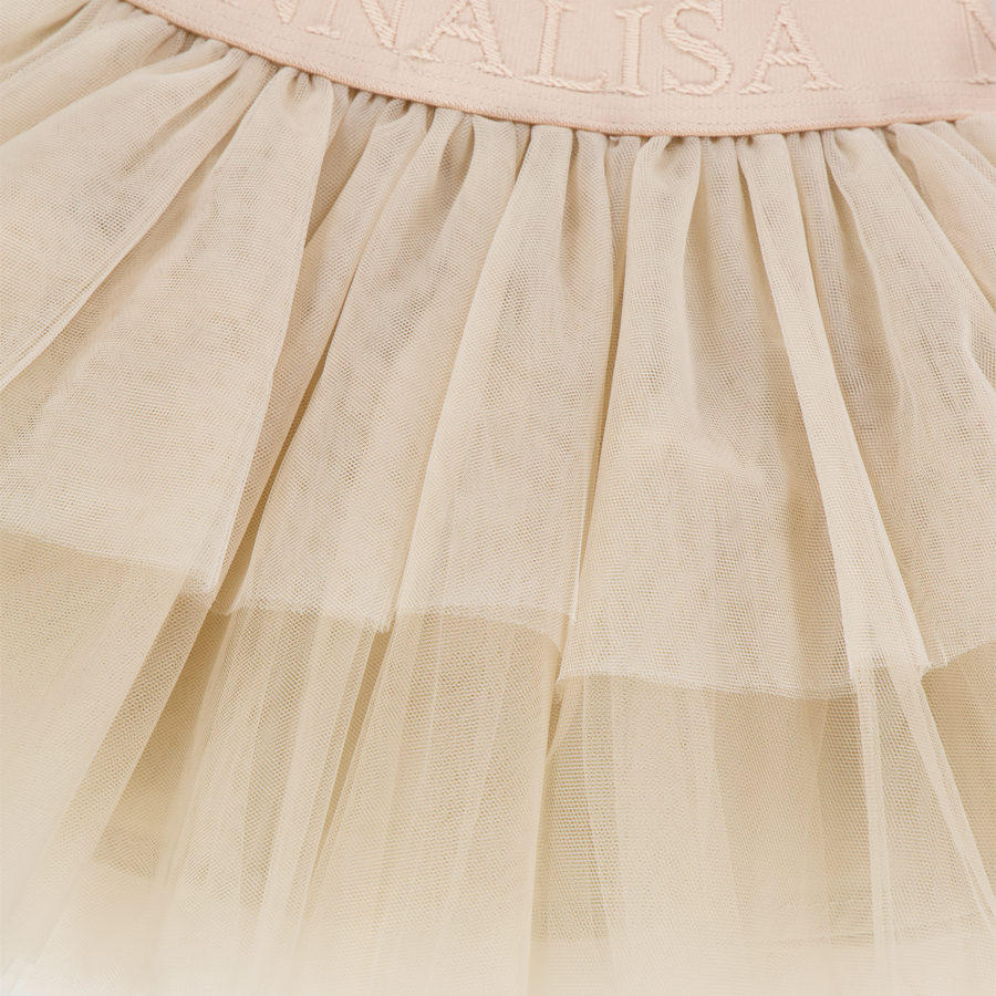 MonnaLisa Baby Meisjes Rokje In Beige