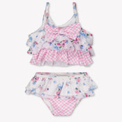 MonnaLisa Baby Meisjes Zwemkleding In Wit