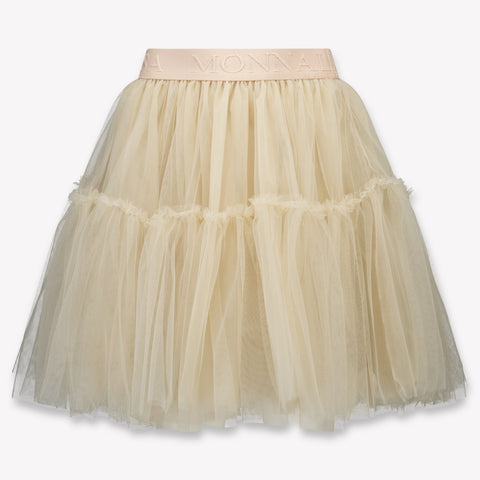 MonnaLisa Kinder Meisjes Rokje In Beige