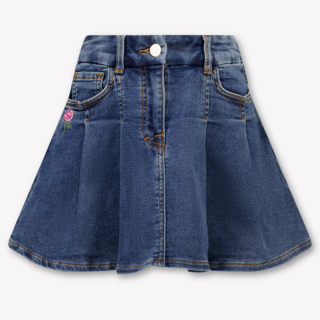 MonnaLisa Kinder Meisjes Rokje In Jeans