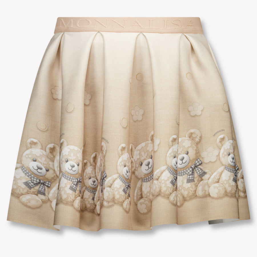 MonnaLisa Girls Skirt in Beige