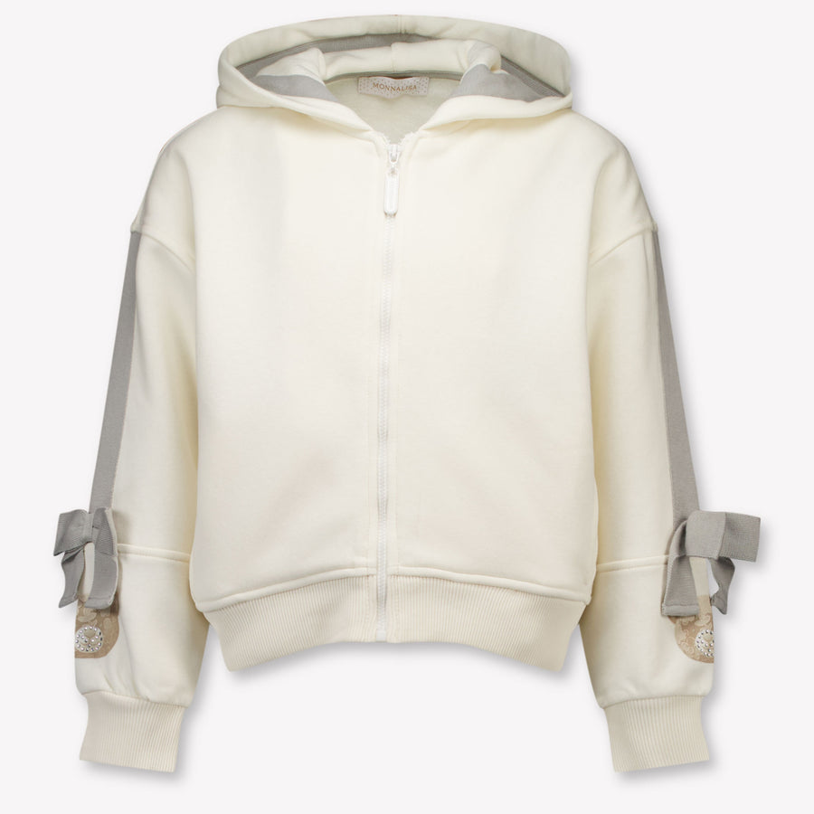 MonnaLisa Kinder Meisjes Vest In Off White