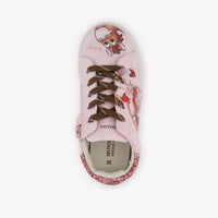 MonnaLisa Meisjes Sneakers In Licht Roze