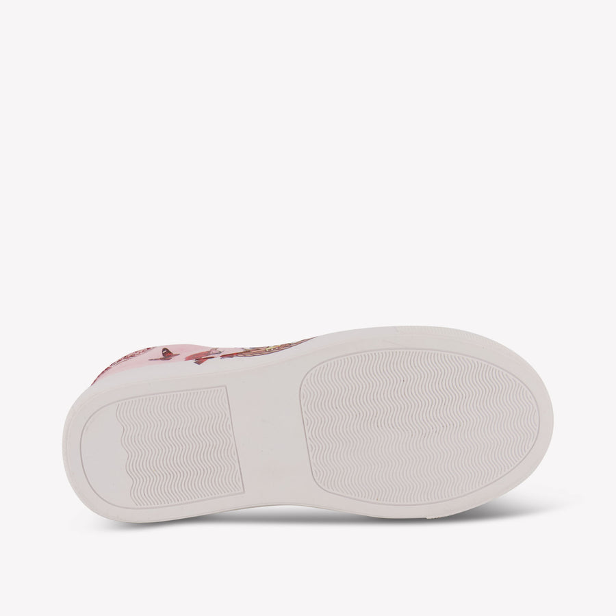MonnaLisa Meisjes Sneakers In Licht Roze