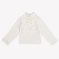 MonnaLisa Baby Meisjes T-Shirt In Off White