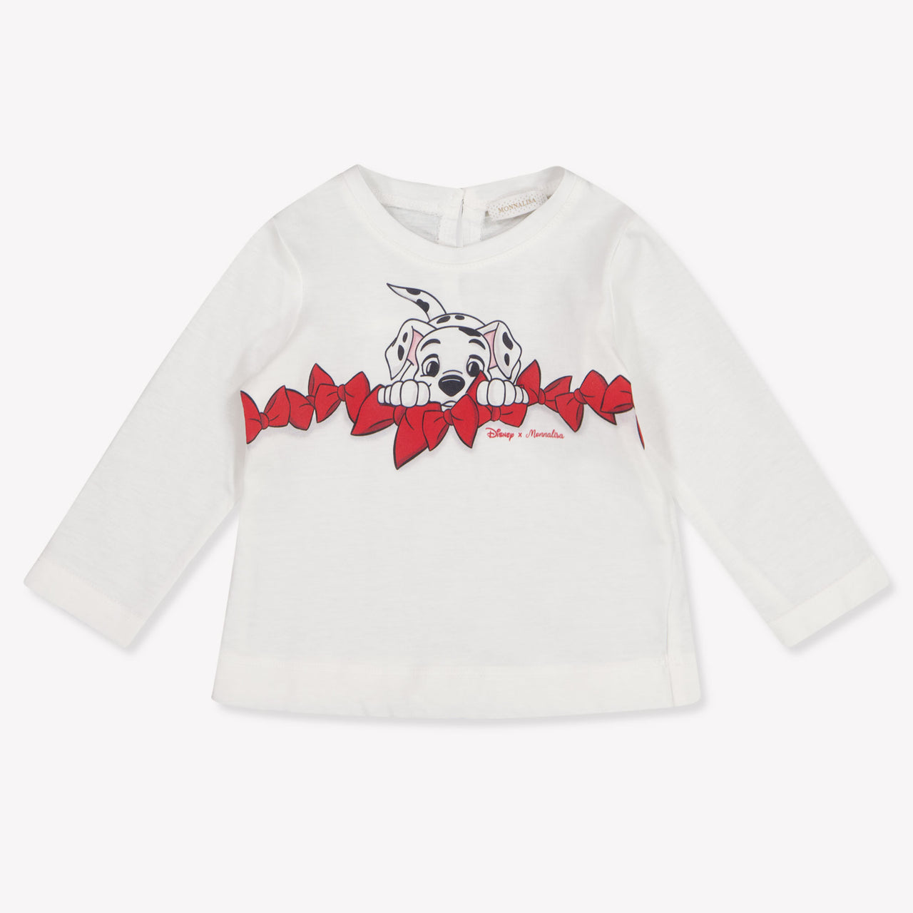 MonnaLisa Baby Meisjes T-Shirt In Off White