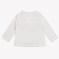 MonnaLisa Baby Meisjes T-Shirt In Off White