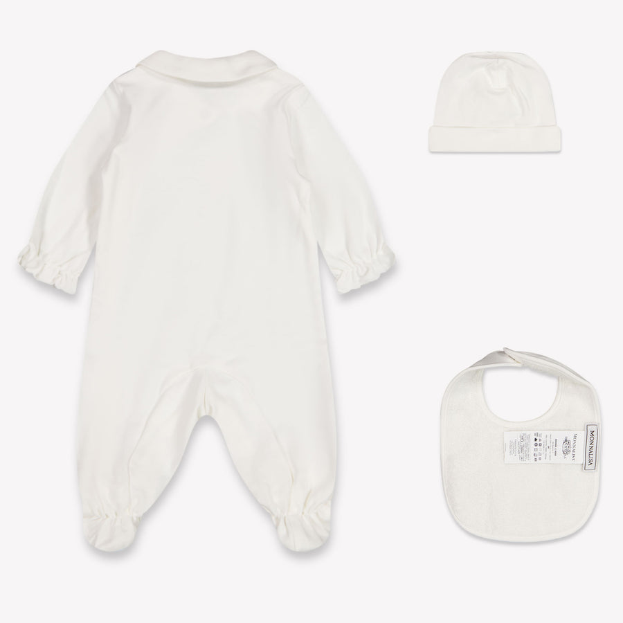 MonnaLisa Baby Meisjes Boxpakje In Off White