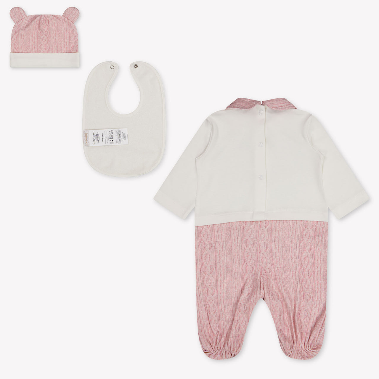 MonnaLisa Baby Meisjes Boxpakje In Licht Roze