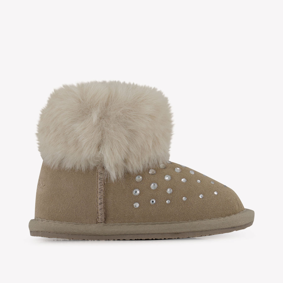 MonnaLisa Kinder Meisjes Laarzen In Beige