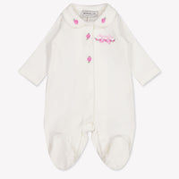 MonnaLisa Baby Meisjes Boxpakje In Off White
