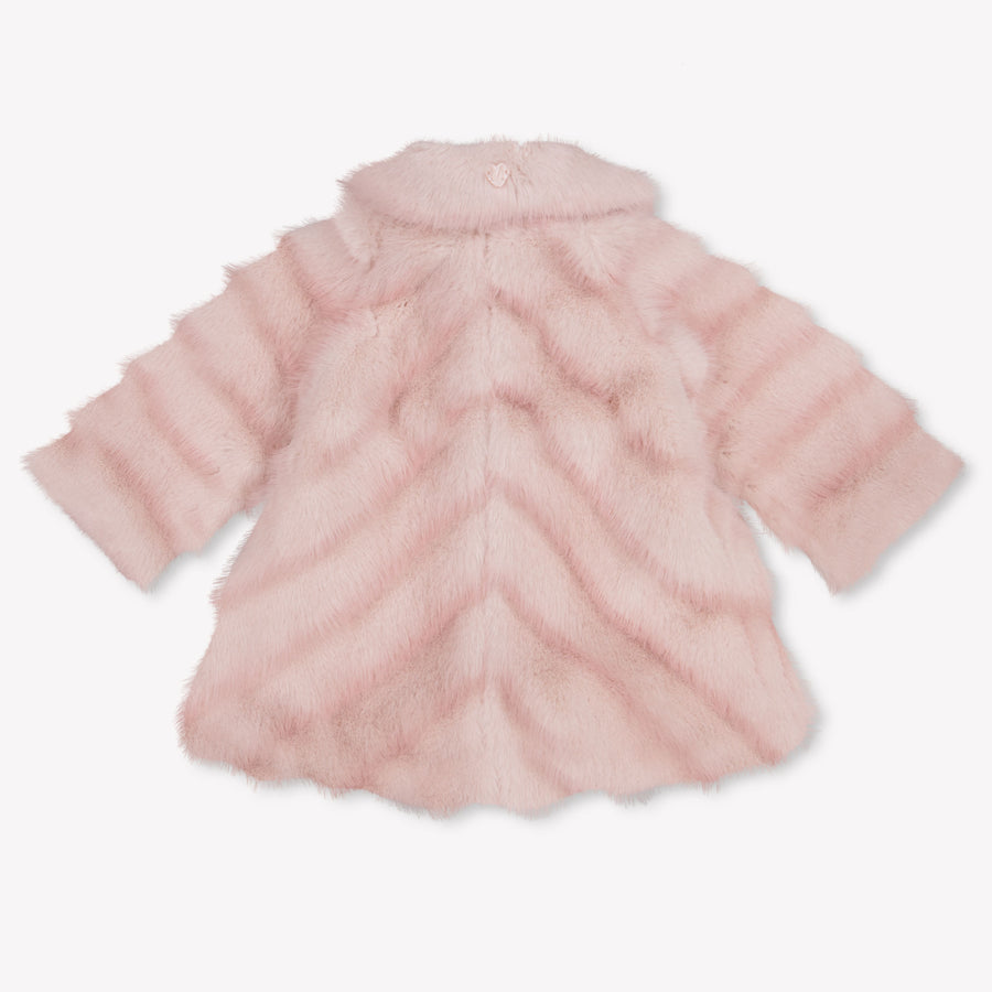 Monnalisa Baby Meisjes Jas in Licht Roze