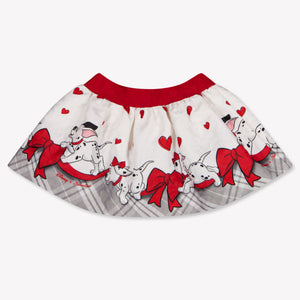 MonnaLisa Baby Meisjes Rokje In Rood