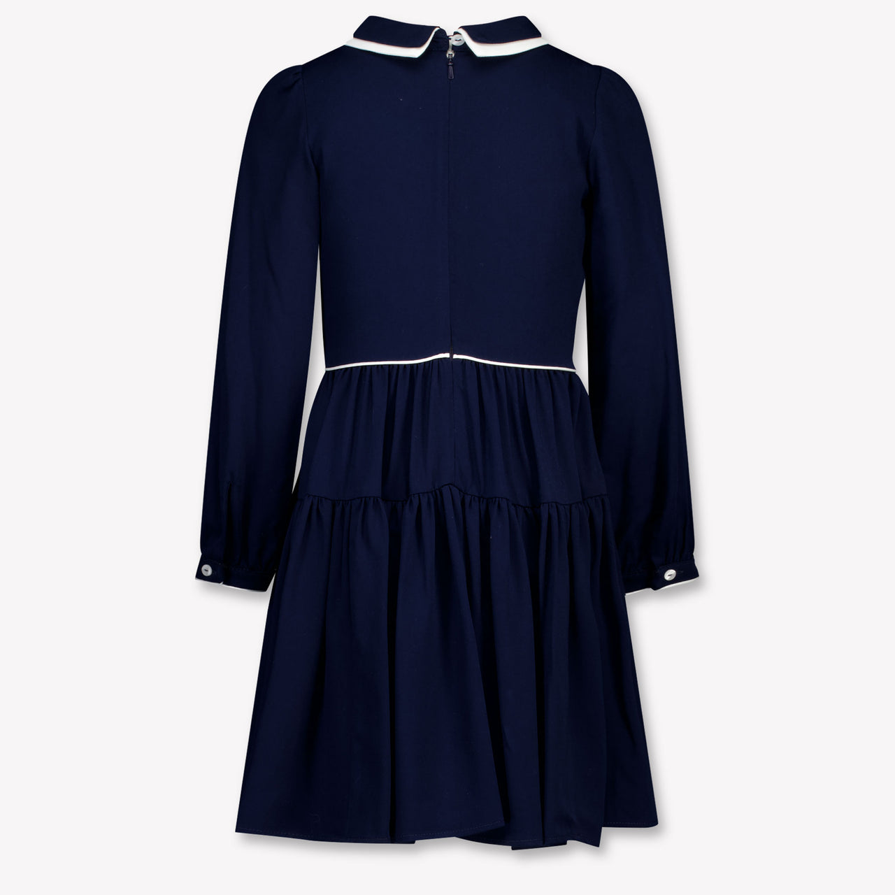 MonnaLisa Kinder Meisjes Jurk In Navy