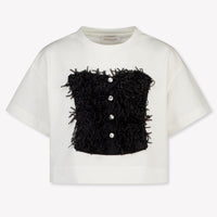 MonnaLisa Kinder Meisjes T-Shirt In Zwart