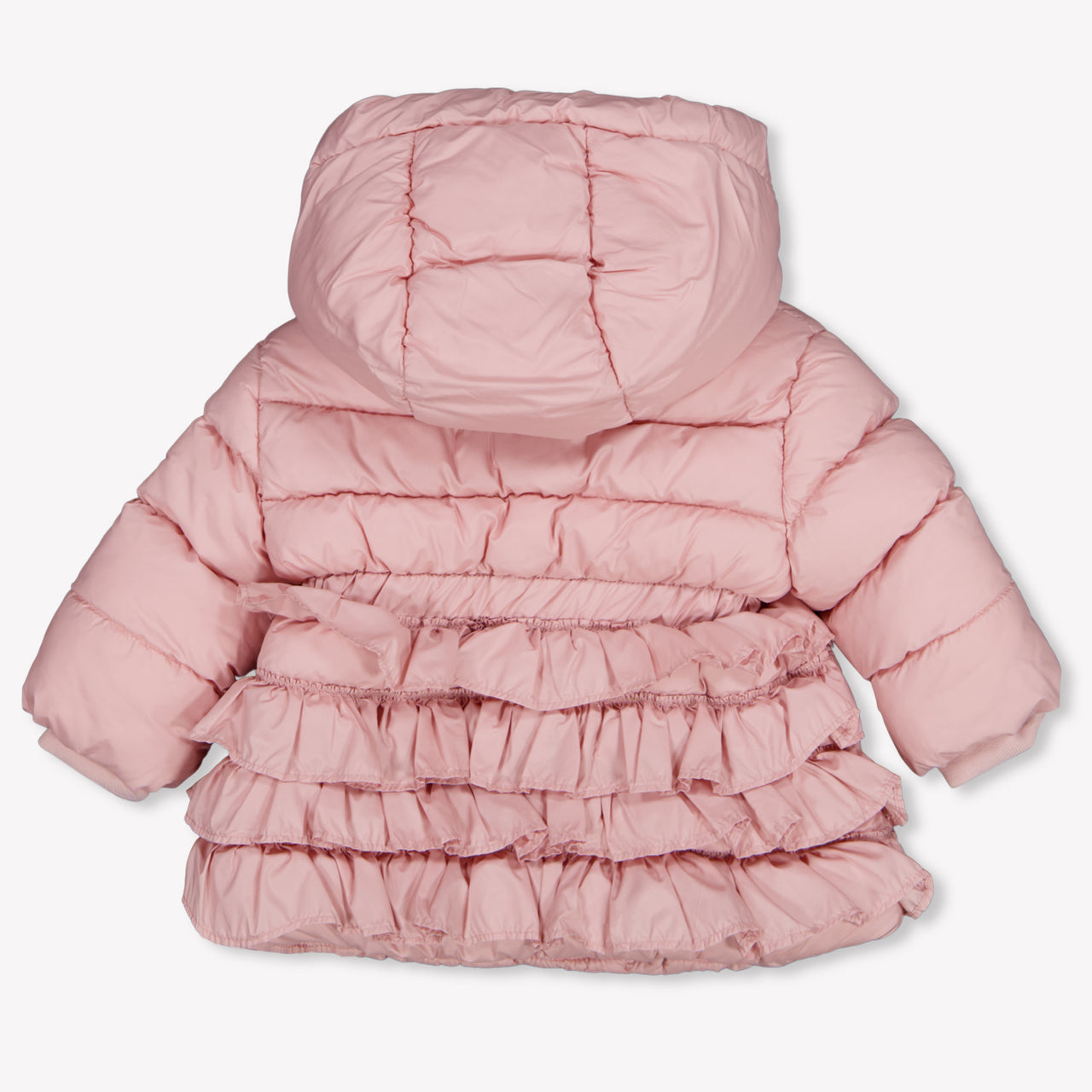 MonnaLisa Baby Meisjes Winterjas In Licht Roze