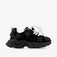 MonnaLisa Kinder Meisjes Sneakers In Zwart