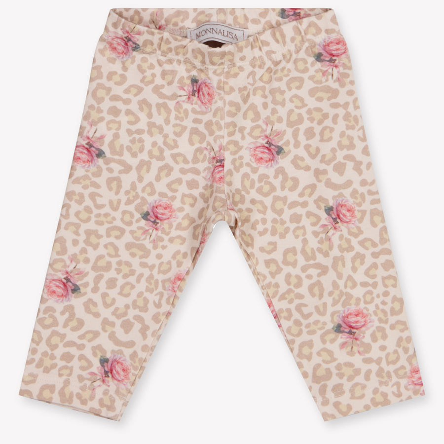 MonnaLisa Baby Meisjes Legging In Panter