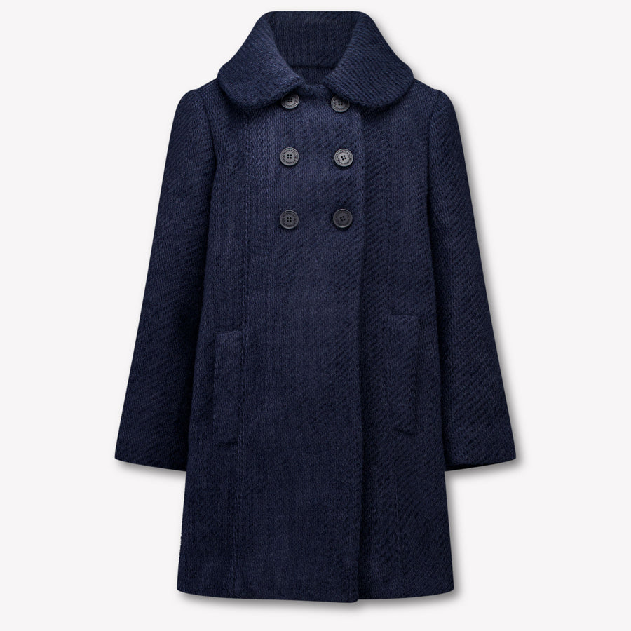 MonnaLisa Kinder Meisjes Winterjas In Navy