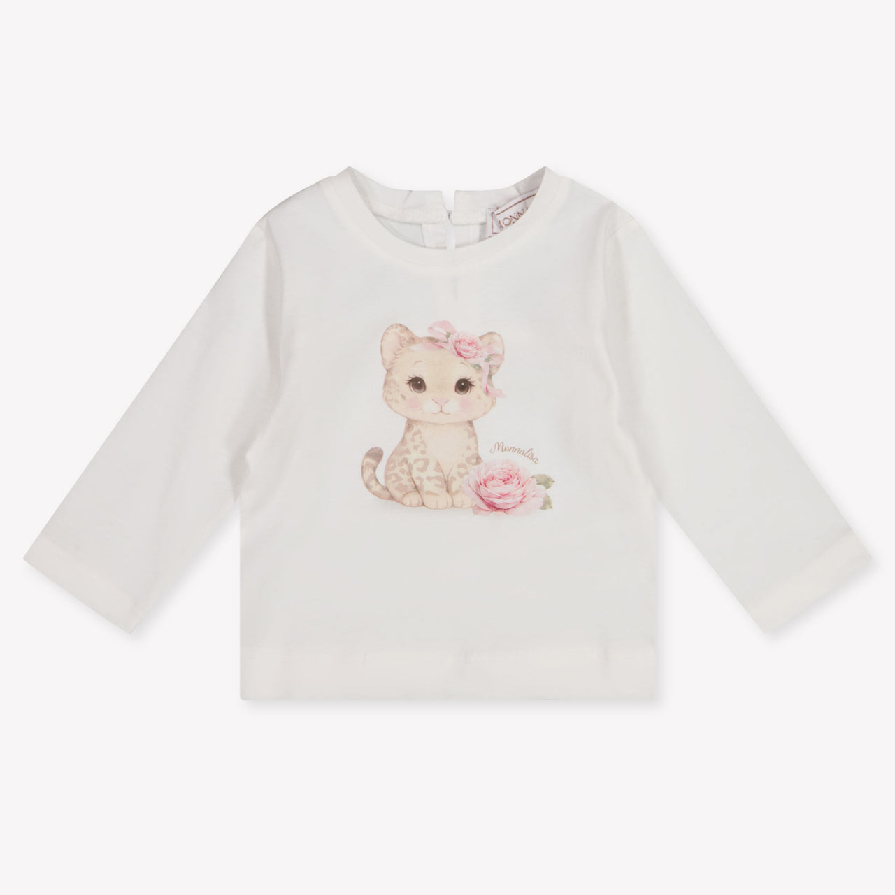 MonnaLisa Baby Meisjes T-Shirt In Off White