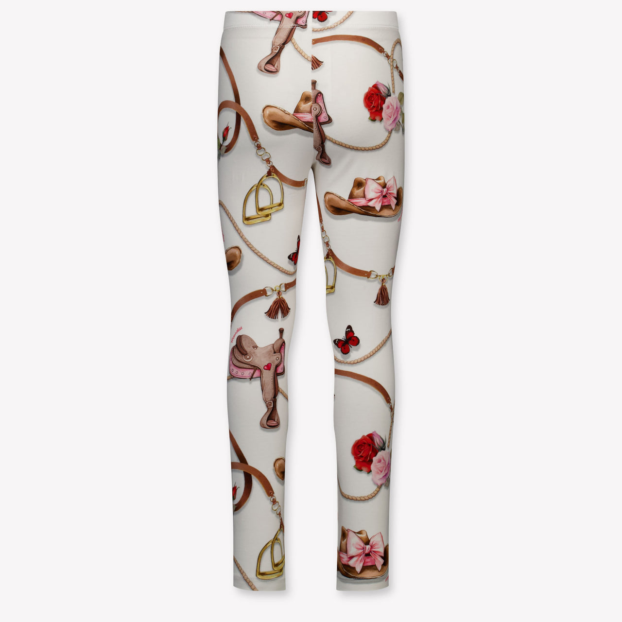MonnaLisa Kinder Meisjes Legging In Off White