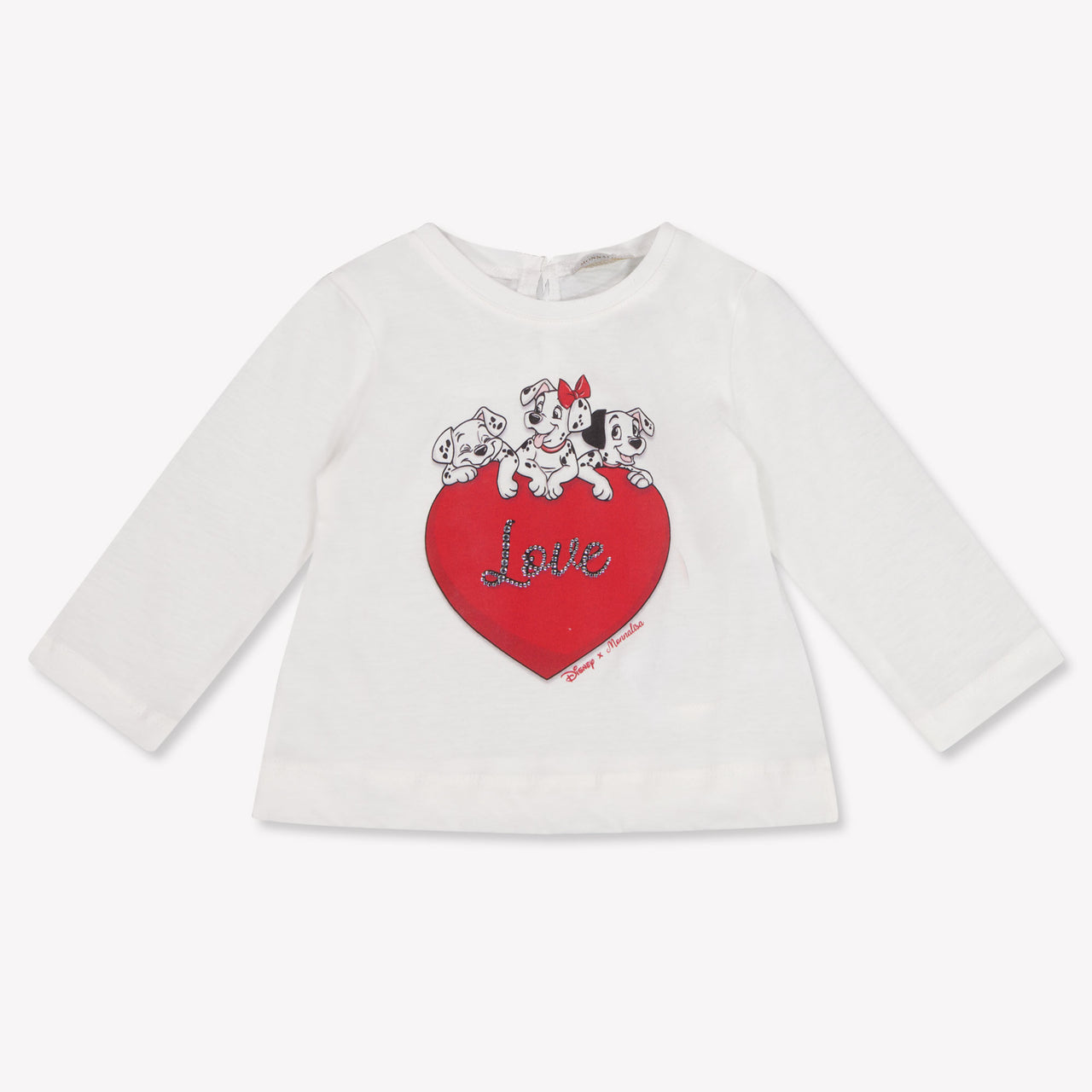 MonnaLisa Baby Meisjes T-Shirt In Off White
