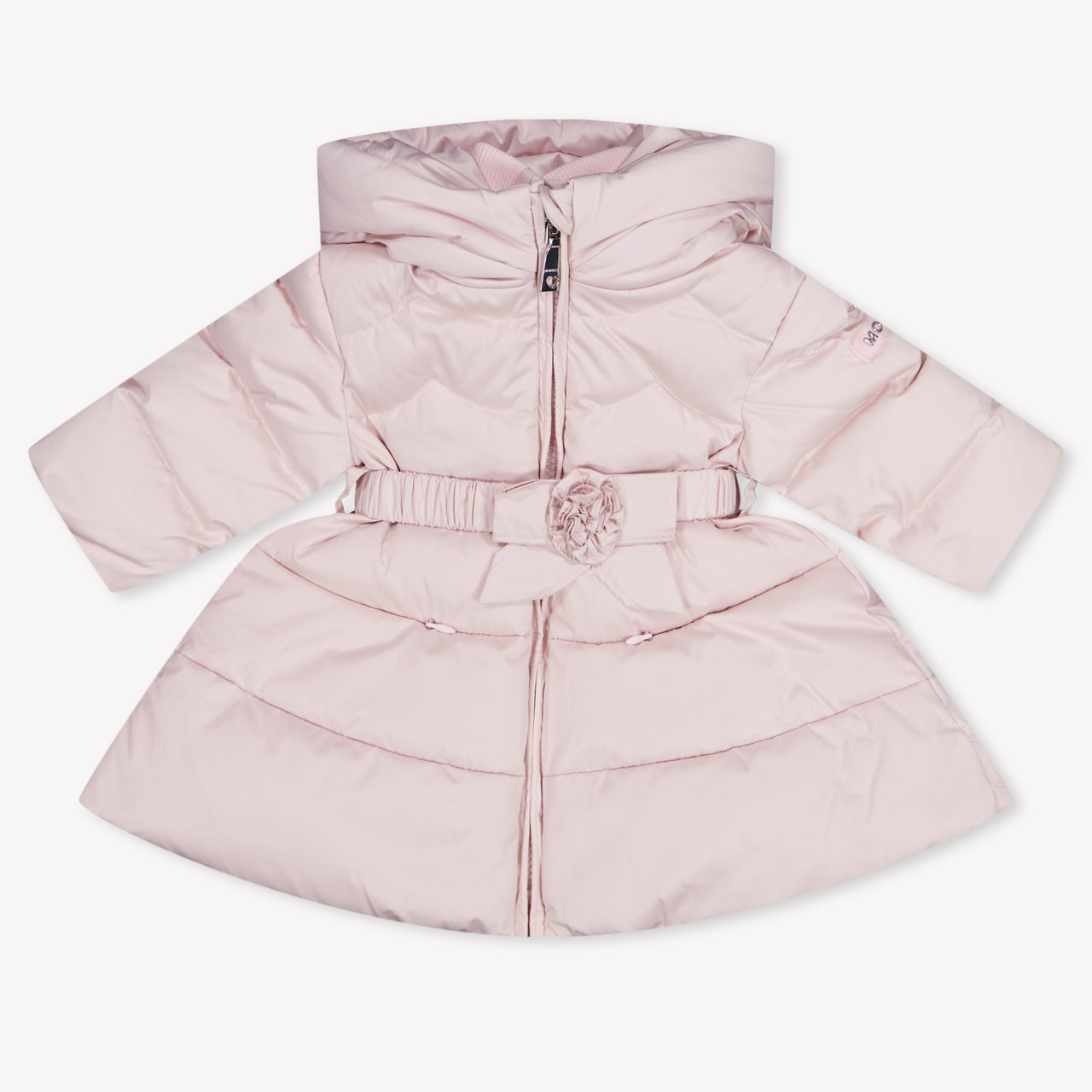 MonnaLisa Baby Meisjes Winterjas In Licht Roze