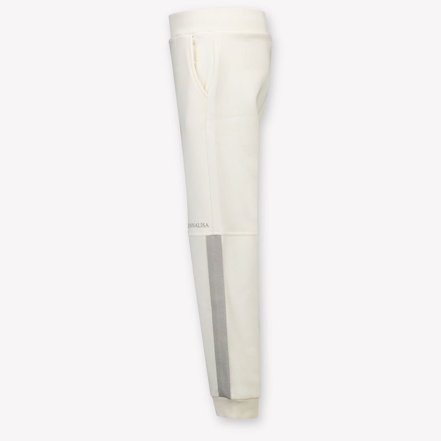 MonnaLisa Kinder Meisjes Broek In Off White