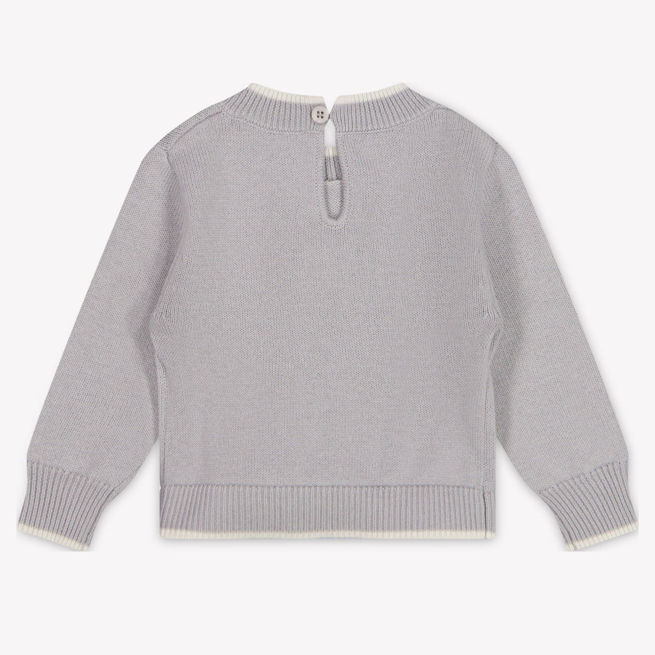 MonnaLisa Baby Meisjes Trui In Licht Grijs