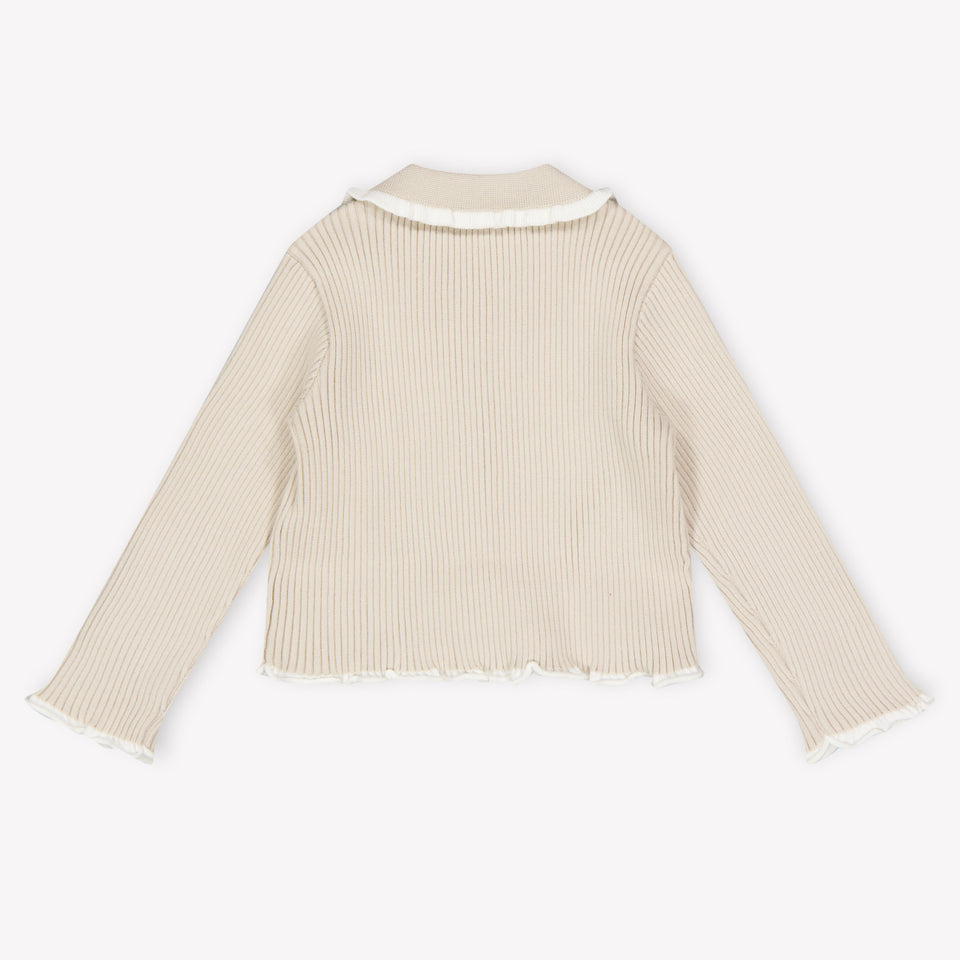 Armani Baby Meisjes Vest In Beige