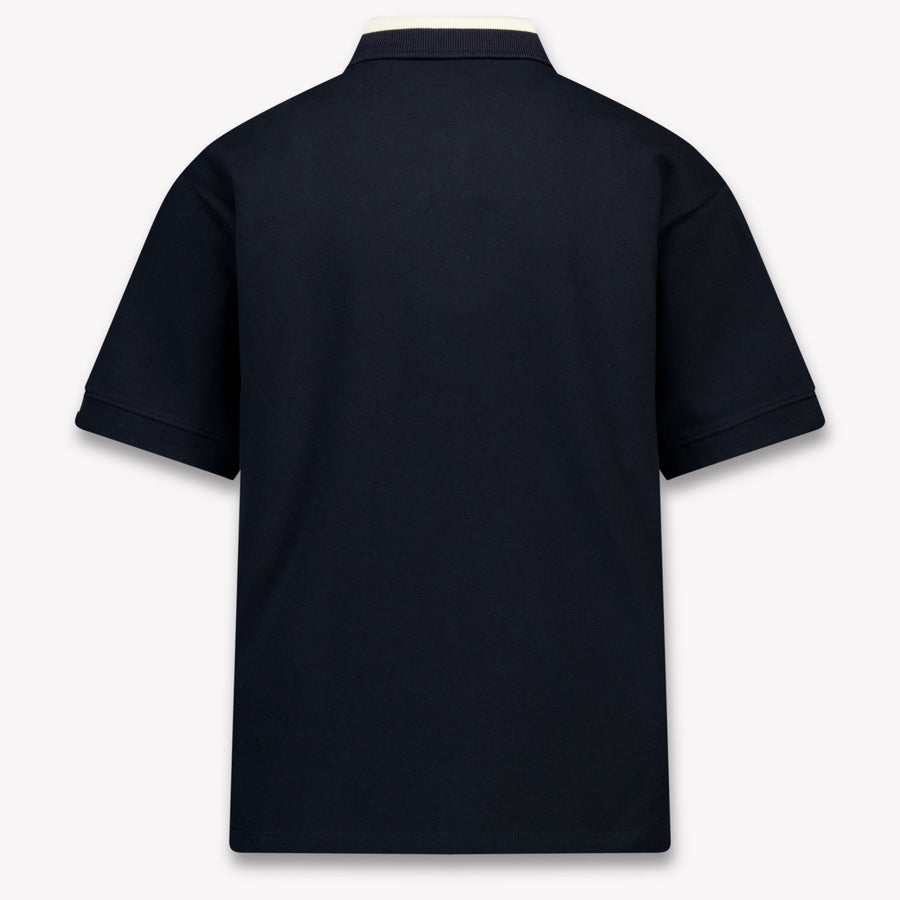 Armani Kinder Jongens Polo In Navy