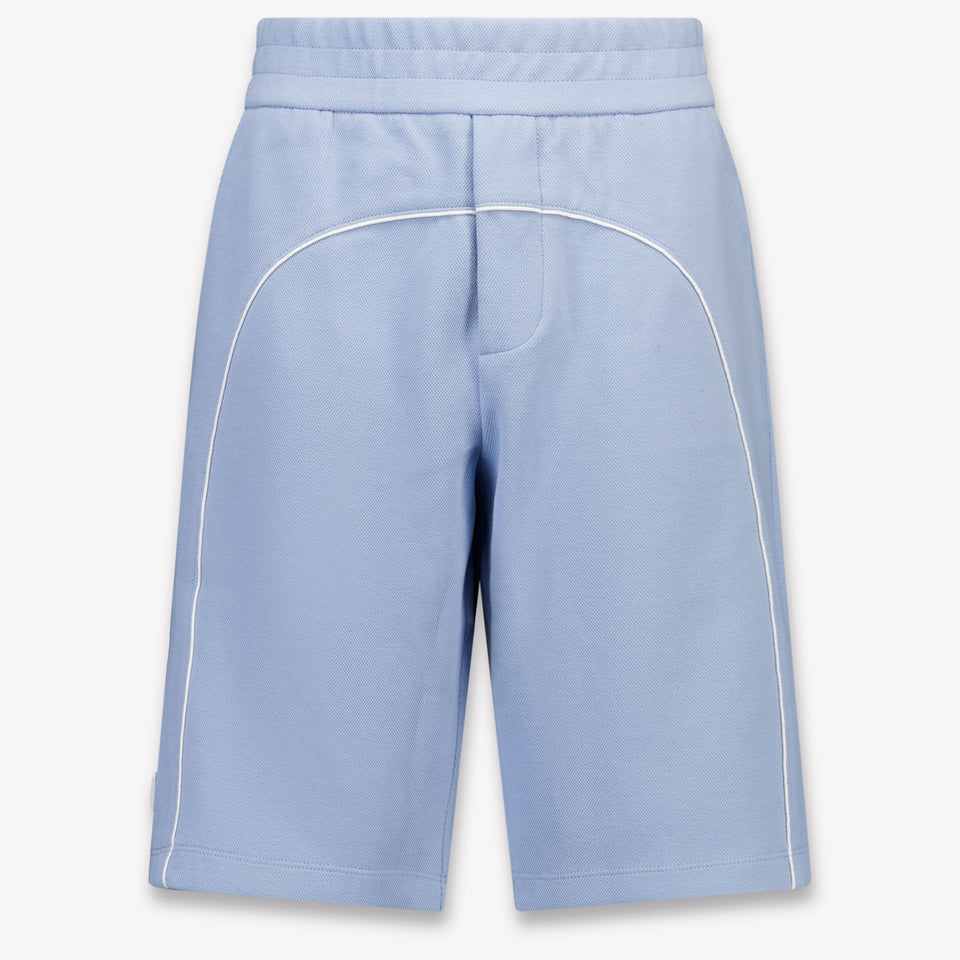 Armani Kinder Jongens Shorts In Licht Blauw