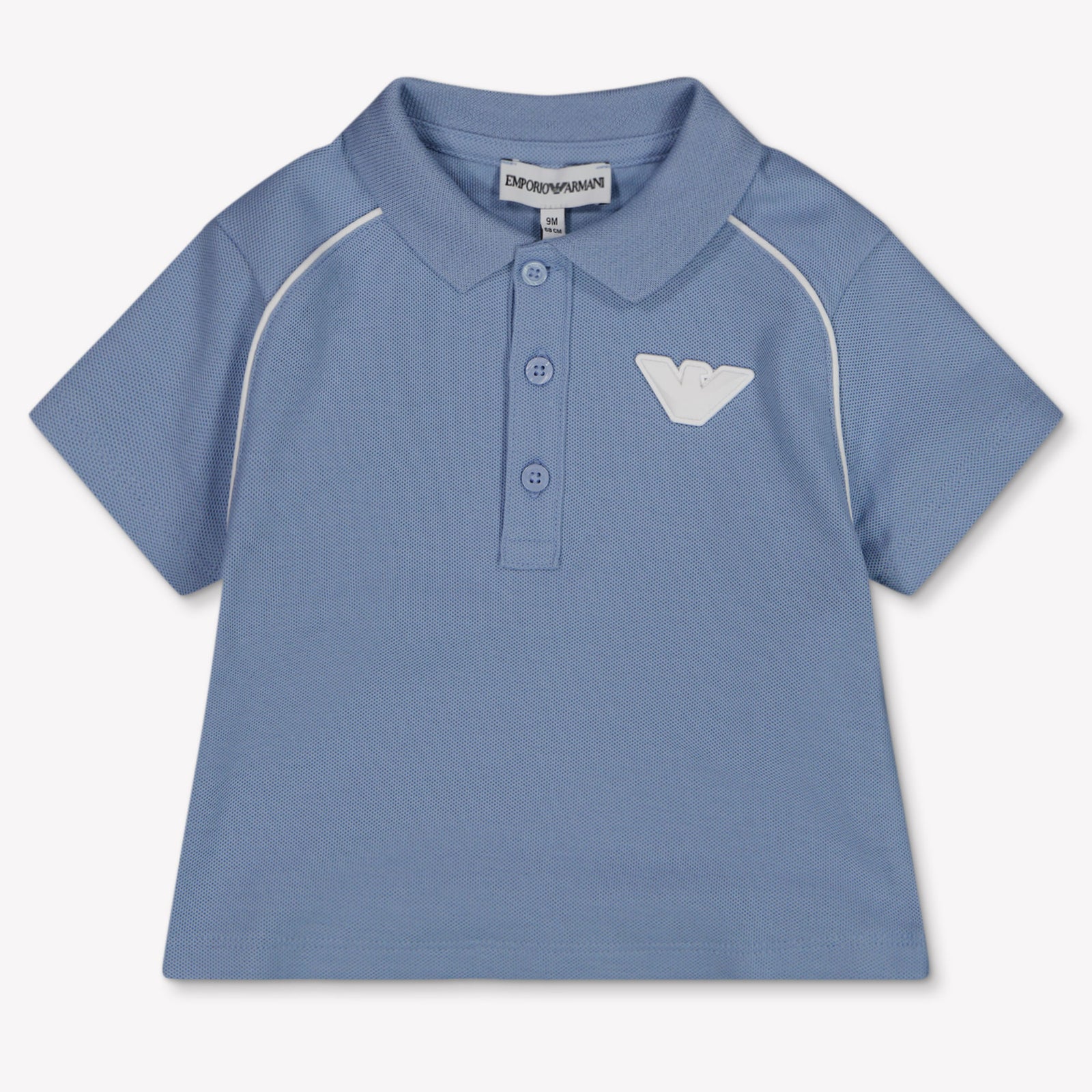 Armani Baby Jongens Polo In Licht Blauw