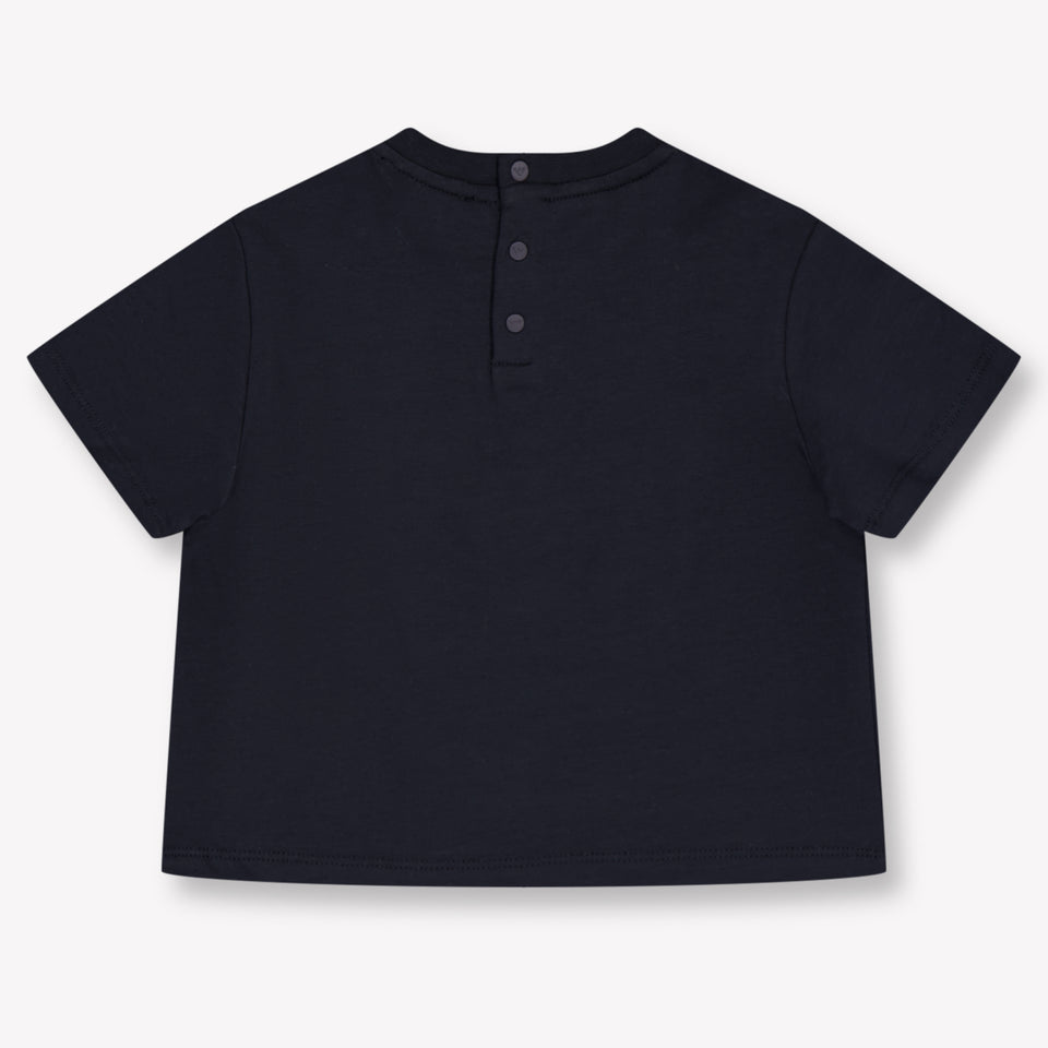 Armani Baby Jongens T-Shirt In Navy