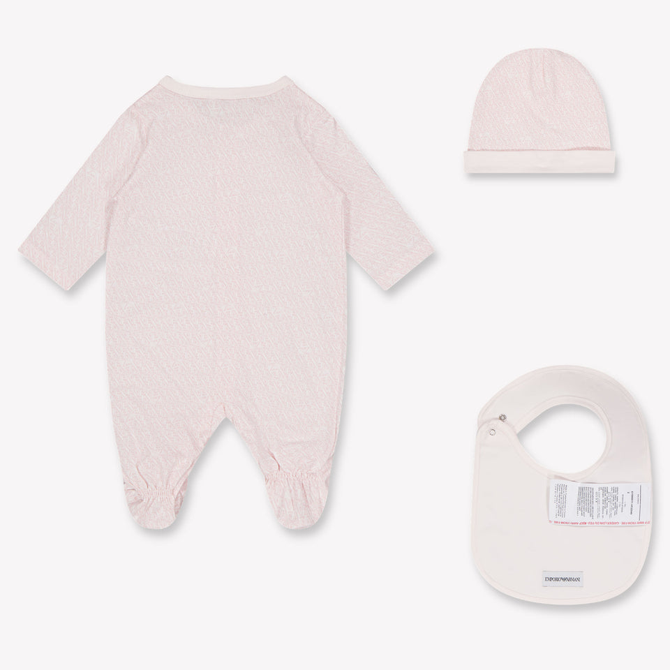Armani Baby Unisex Boxpakje In Licht Roze