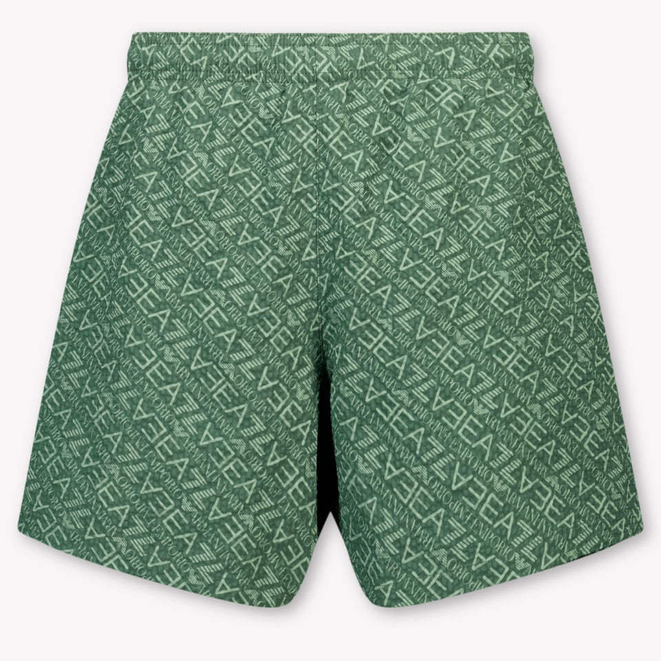 EA7 Kinder Jongens Zwemkleding In Army