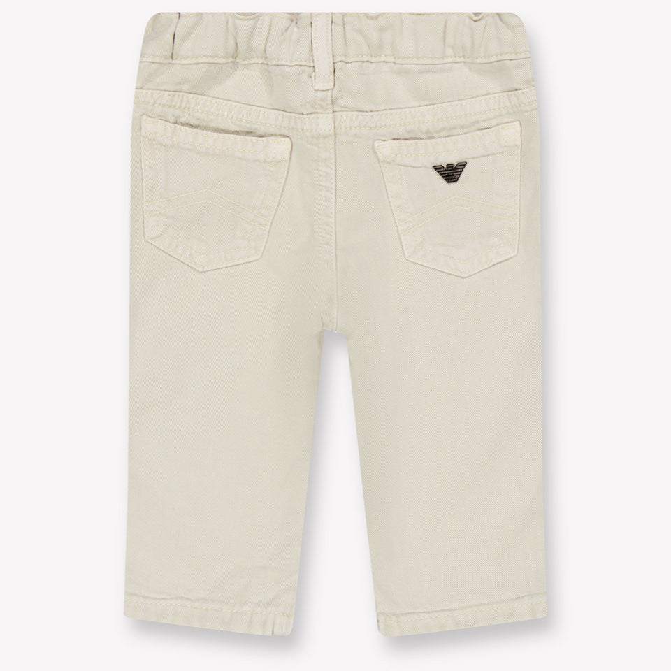 Armani Baby Jongens Broek In Beige