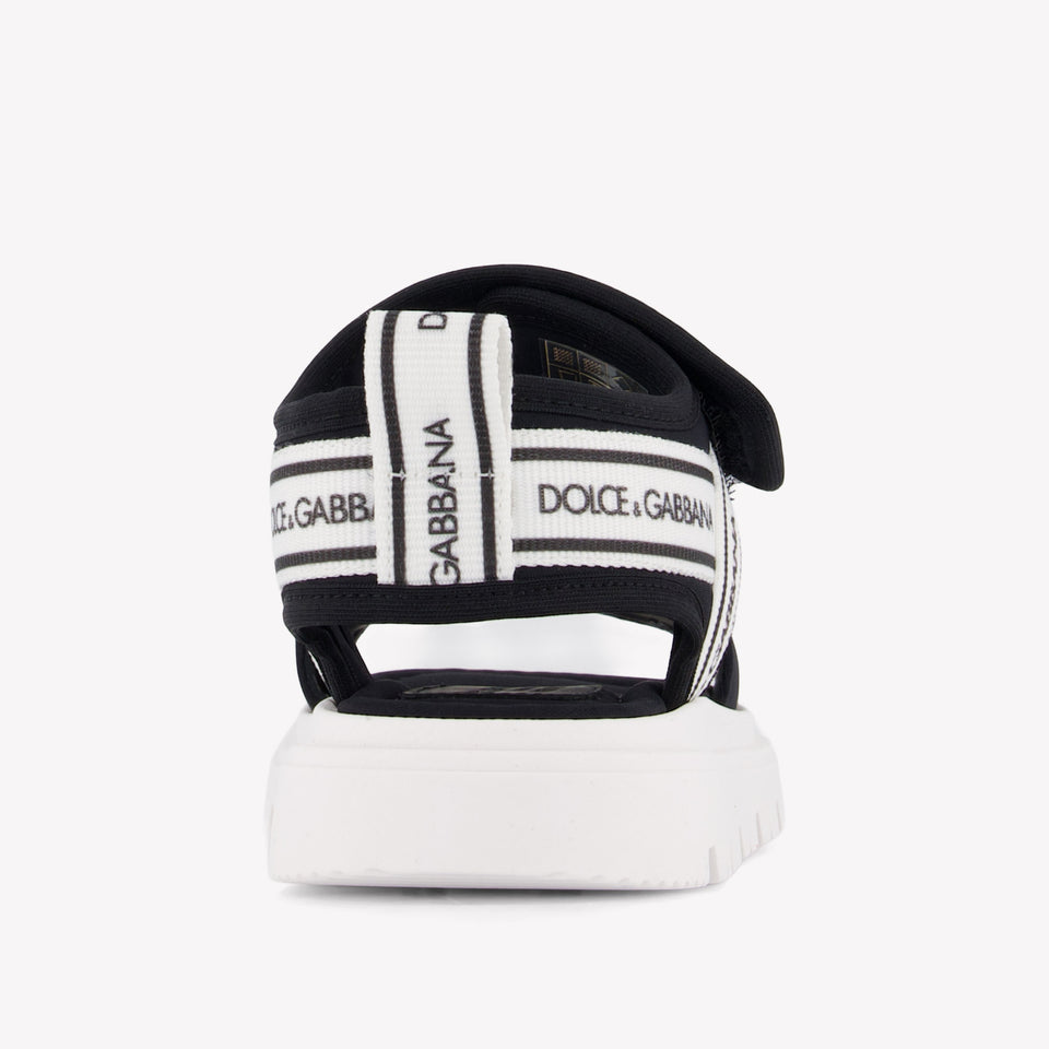 Dolce & Gabbana Unisex Sandalen In Zwart