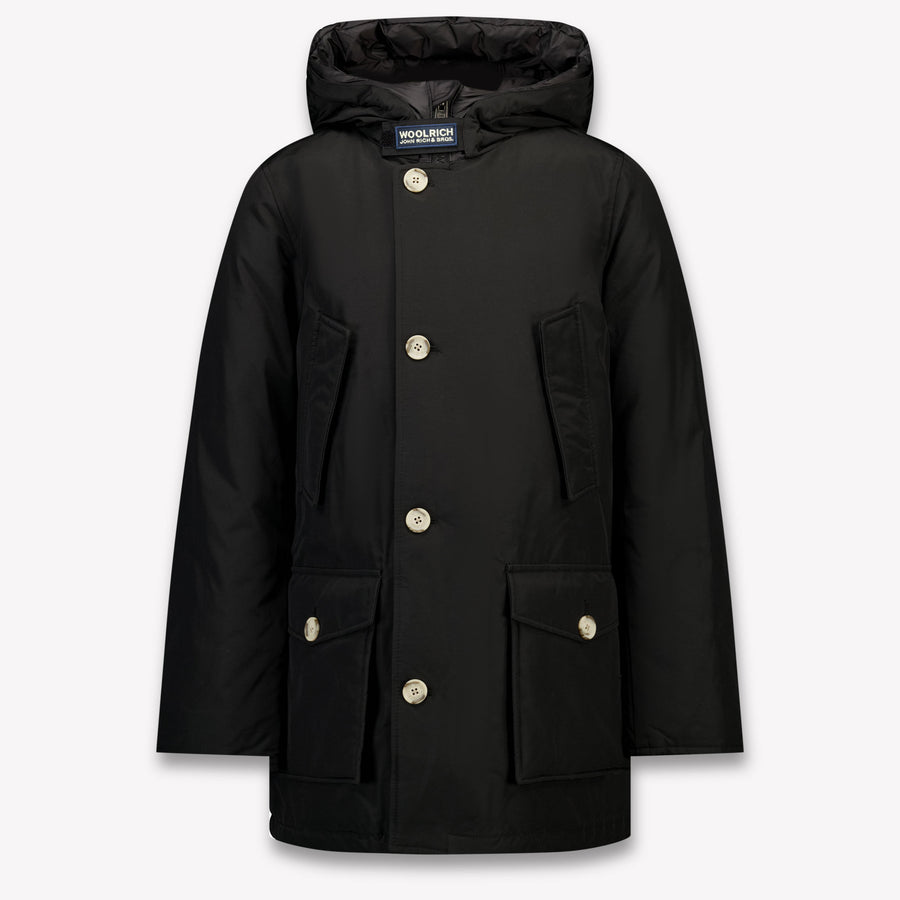 Woolrich Kids Boys Jackets In Black