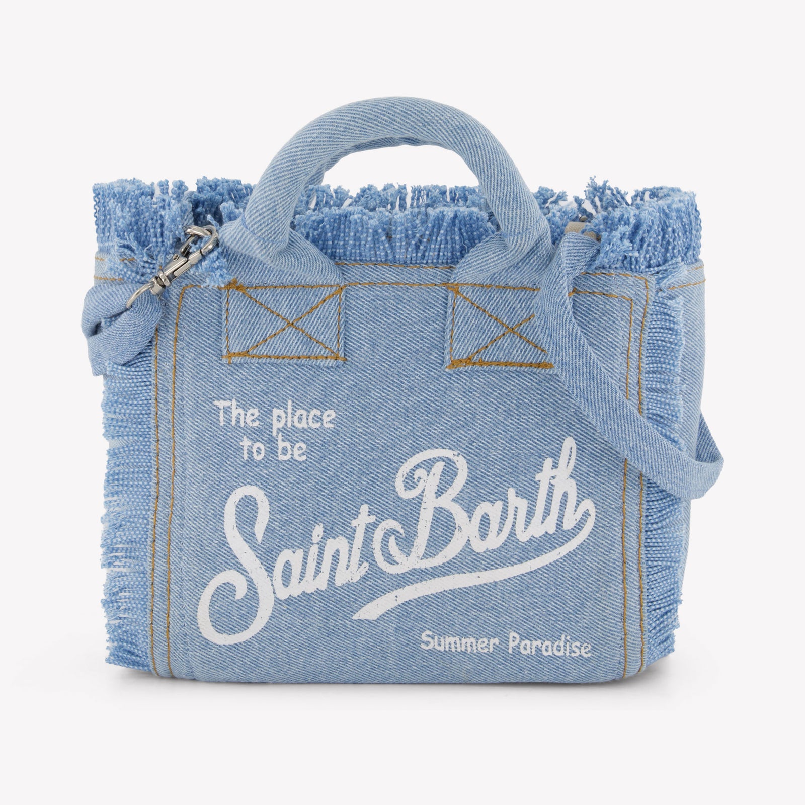 MC2 Saint Barth Kinder Meisjes Tas In Jeans