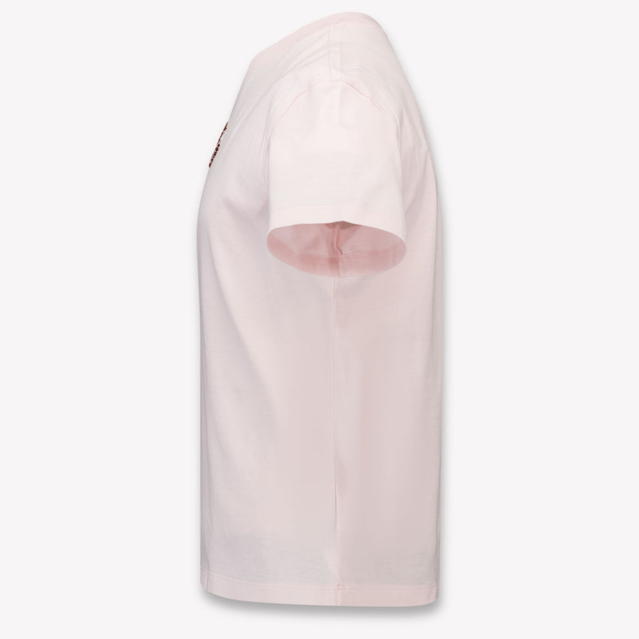 Dolce & Gabbana Kinder Meisjes T-Shirt In Licht Roze