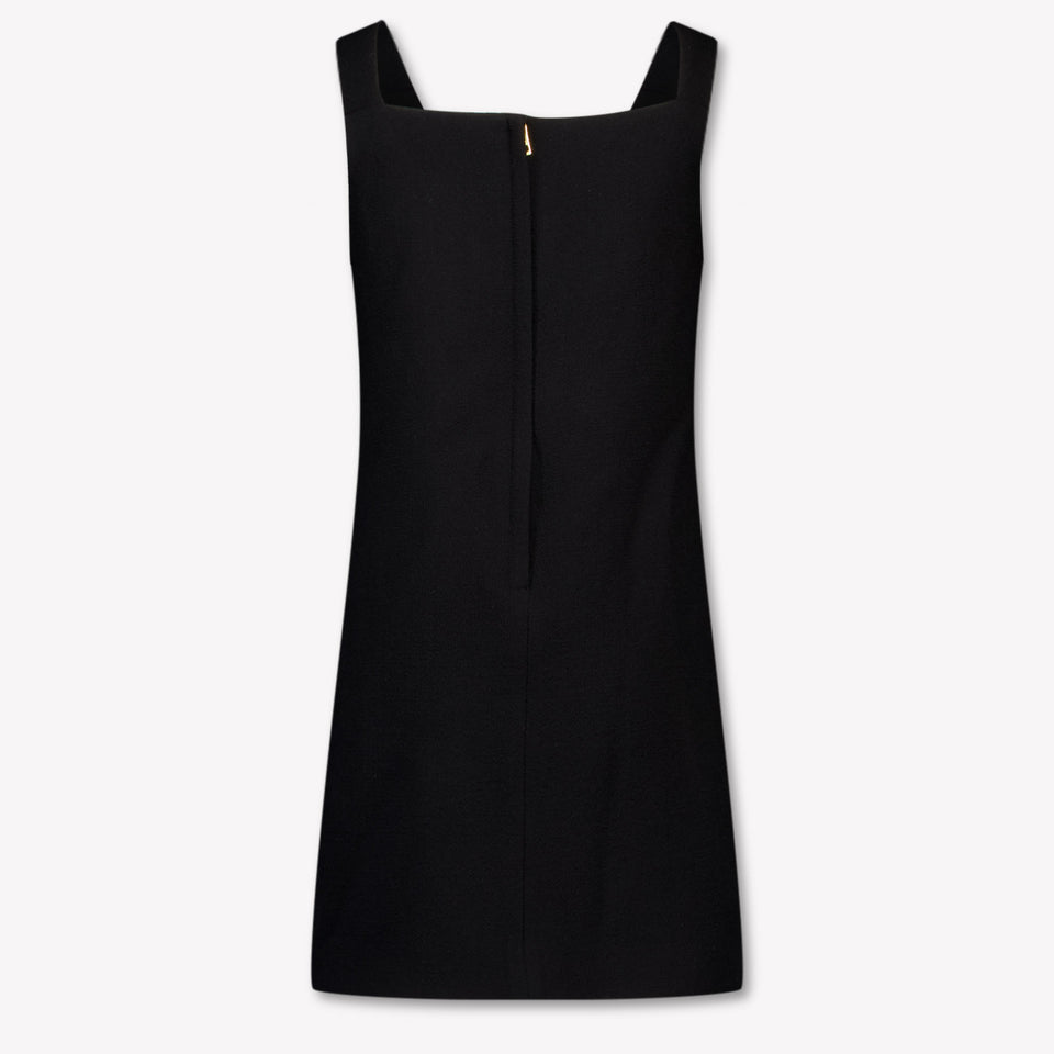 Dolce & Gabbana Kinder Meisjes Jurk In Zwart