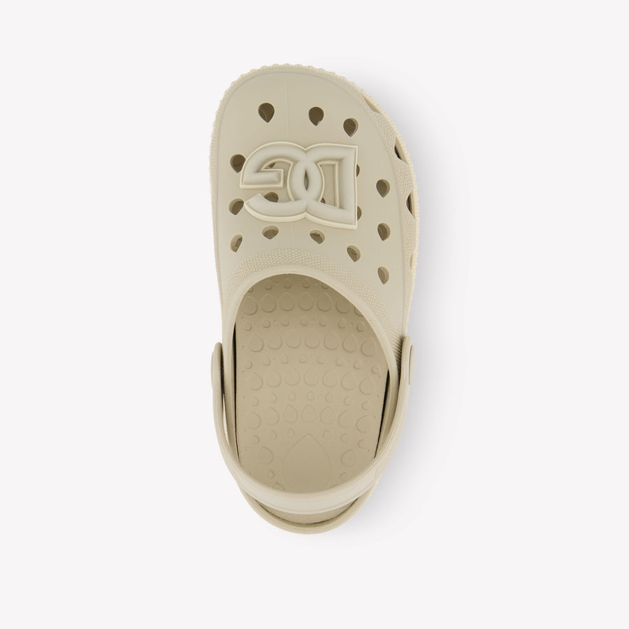 Dolce & Gabbana Unisex Sandalen In Licht Beige