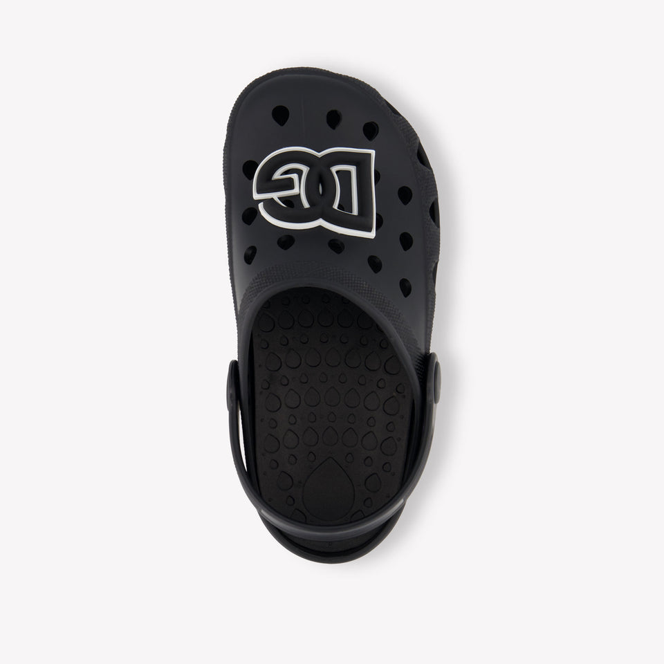 Dolce & Gabbana Unisex Sandalen In Zwart