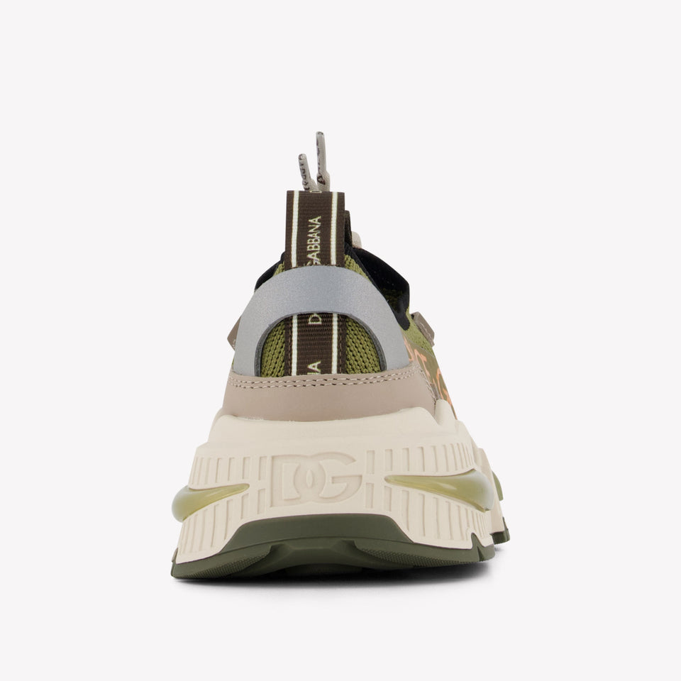 Dolce & Gabbana Unisex Sneakers In Licht Groen