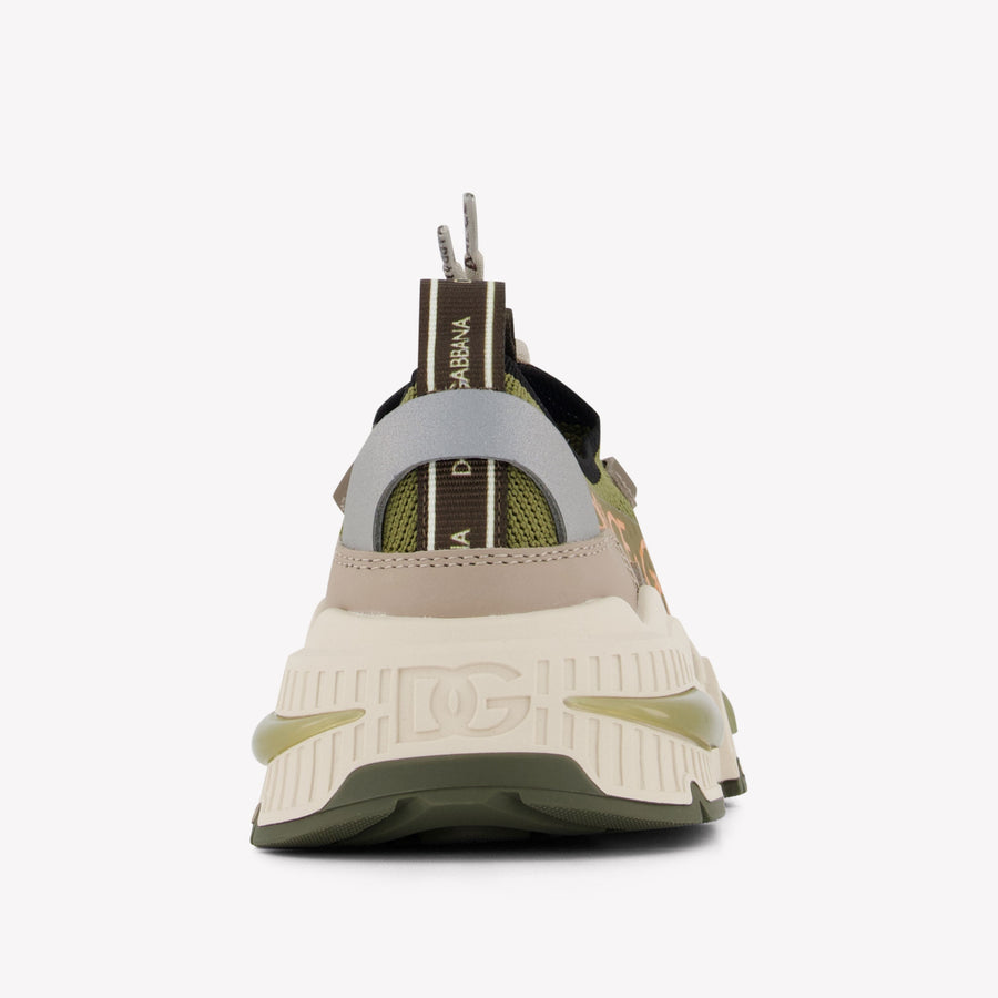 Dolce & Gabbana Unisex Sneakers In Licht Groen